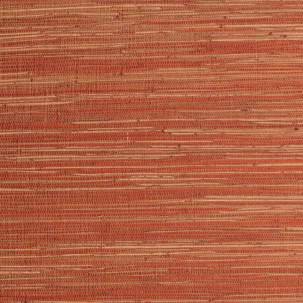 Přirodní rohož na vliesovém podkladu, oranžová, hnědá, RIC403, Serica, Masureel