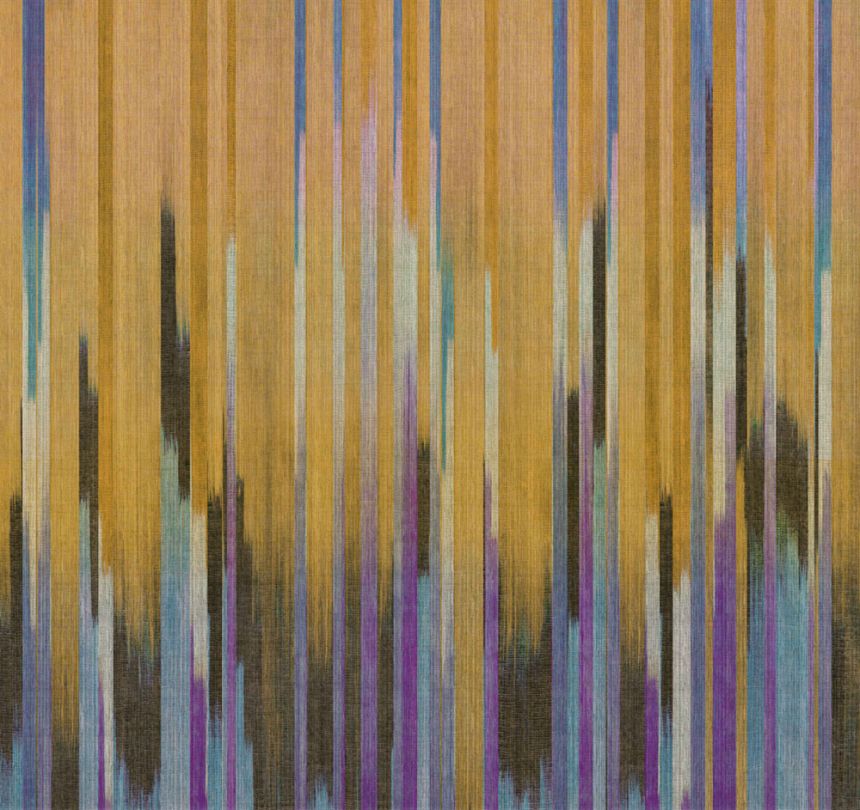 Vliesová obrazová tapeta na zeď, imitace látky, pruhy, DGRIC1021-260, Serica, Masureel