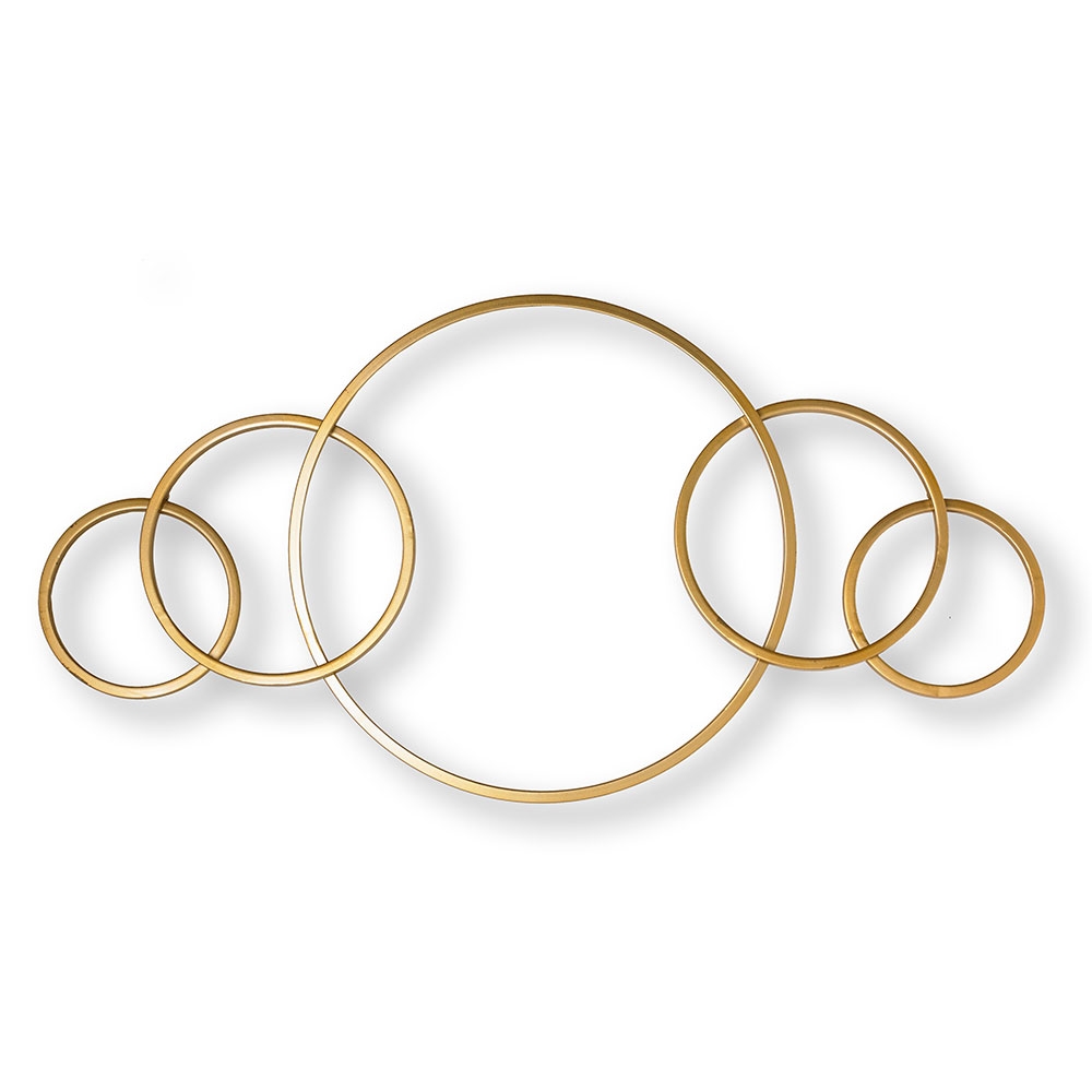 Kovová dekorace Eternity Gold Metallic Metal Art 104037, Wall Art, Graham Brown