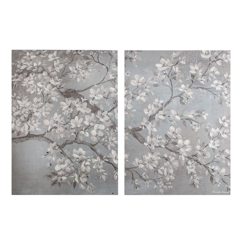 Set bezrámových obrazů 102805, Obraz květy, Wall Art, Graham Brown