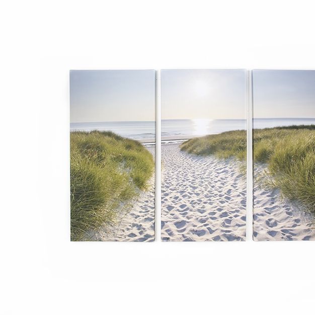 3-dílný obraz Cesta na pláž 40-891, Beach Walk , Wall Art, Graham Brown