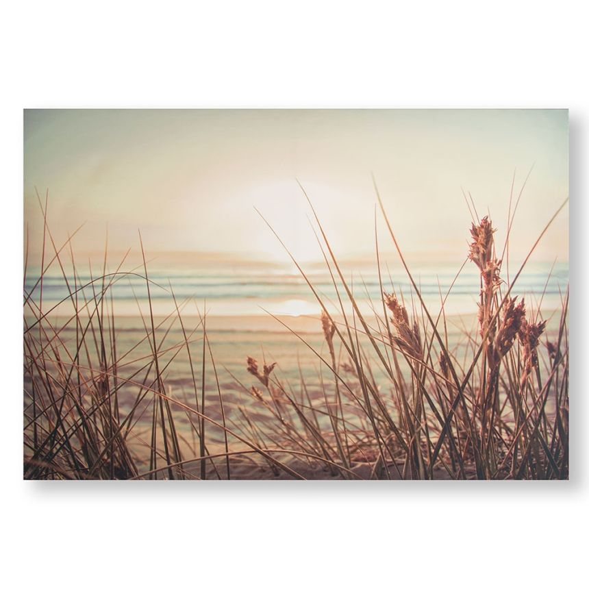 Tištěný obraz Západ slunce na pláži 105889, Sunset Sands, Wall Art, Graham & Brown