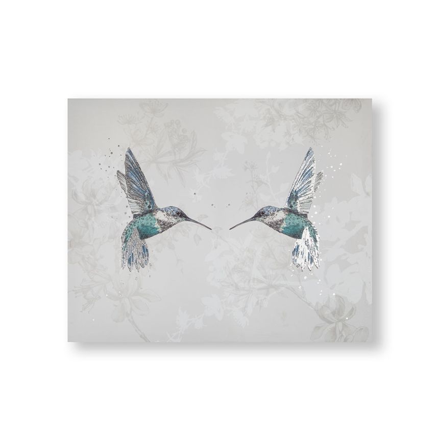 Bezrámový obraz Kolibříci 105389, Hummingbirds, Wall Art, Graham & Brown