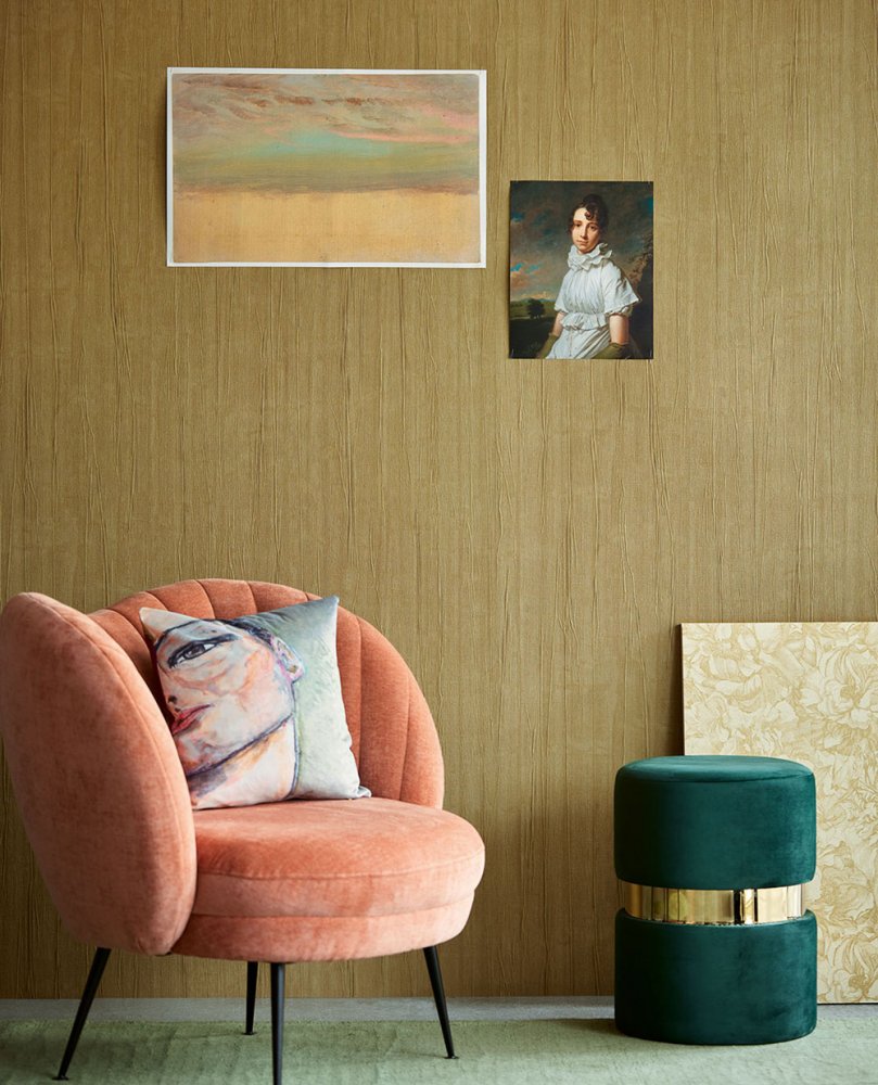 Luxusní vliesová tapeta na zeď, imitace látky, 307337, Museum, Eijffinger