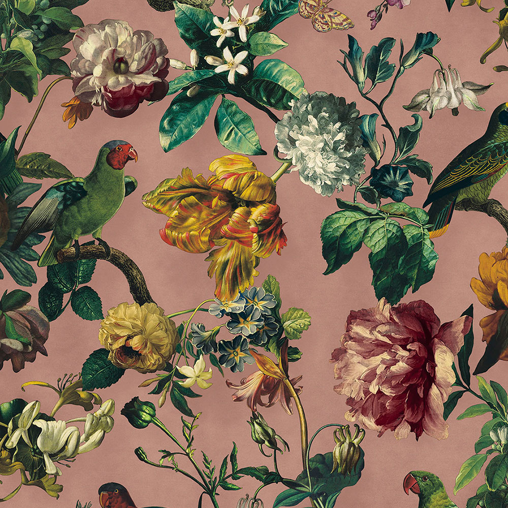 Luxusní vliesová tapeta na zeď Ptáci, Květiny, 307304, Museum, Eijffinger