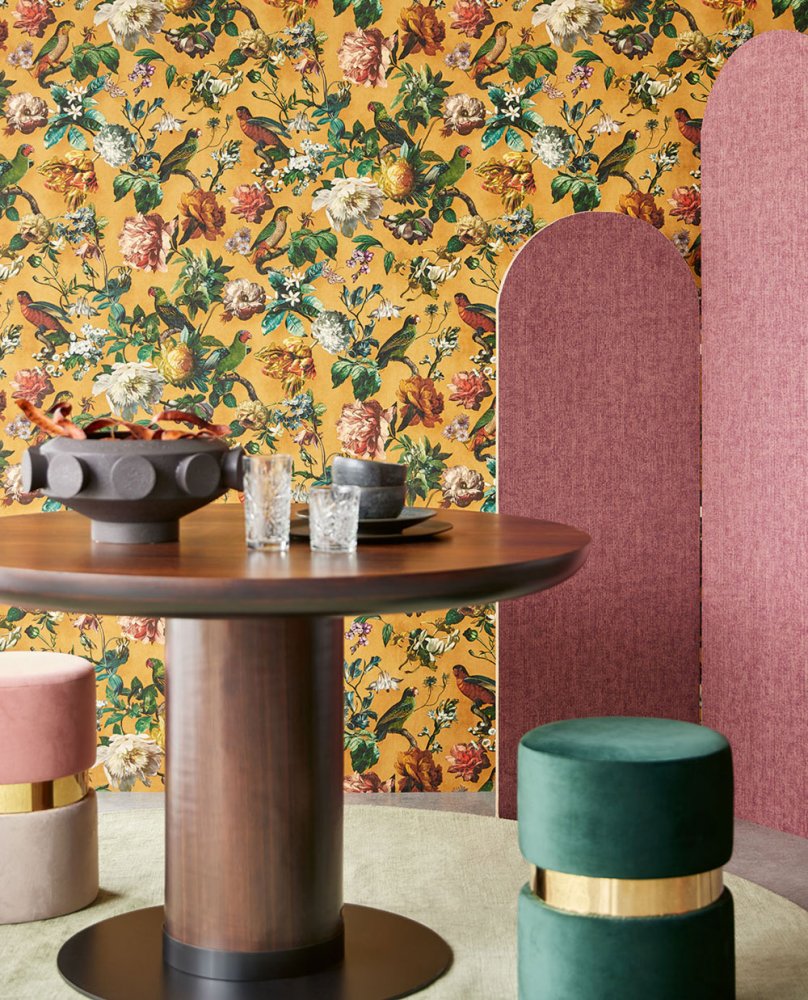 Luxusní vliesová tapeta na zeď Ptáci, Květiny, 307303, Museum, Eijffinger