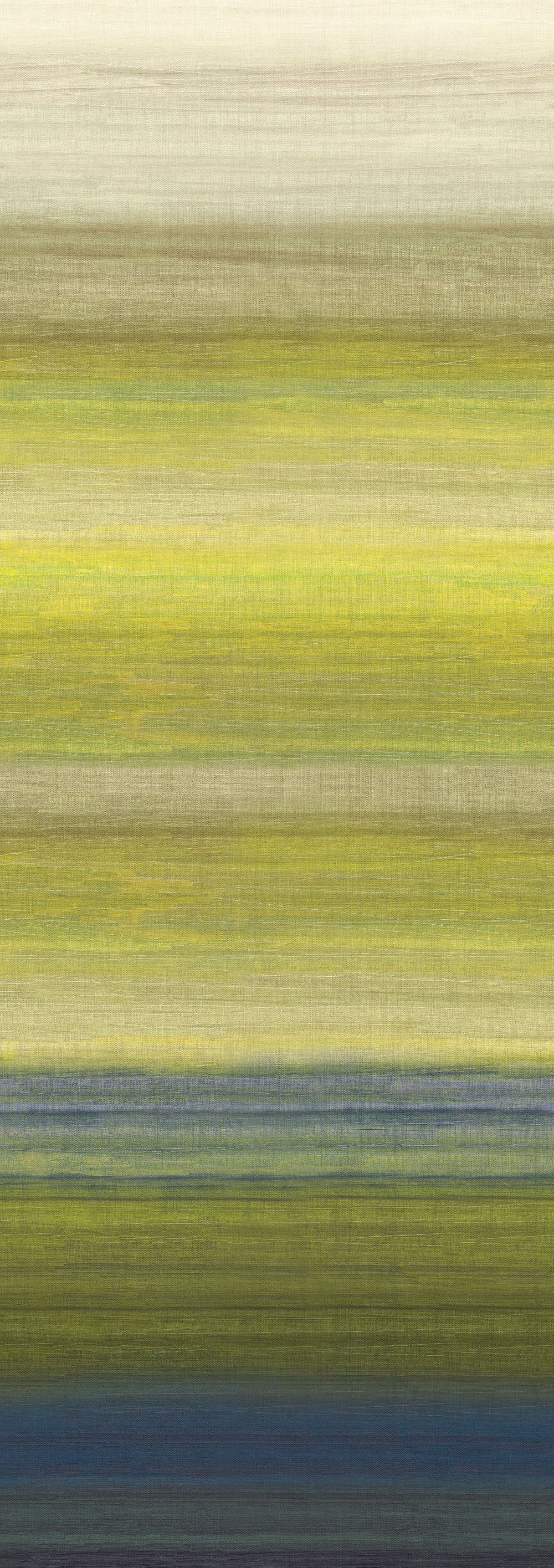 Vliesová obrazová tapeta na zeď, imitace látky, zelená, modrá, pruhy, DGRIC206-260, Serica, Masureel