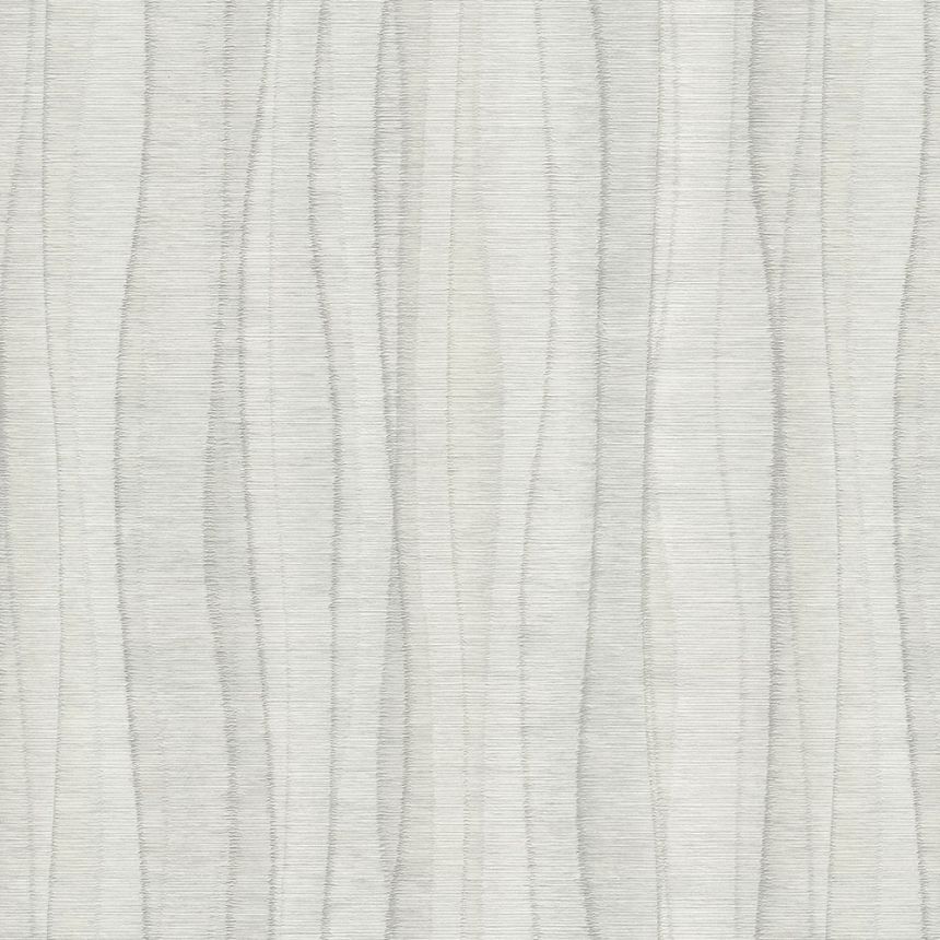 Vliesová tapeta na zeď, šedo-krémová, pruhy, 73840, Tendenze, Emiliana Parati