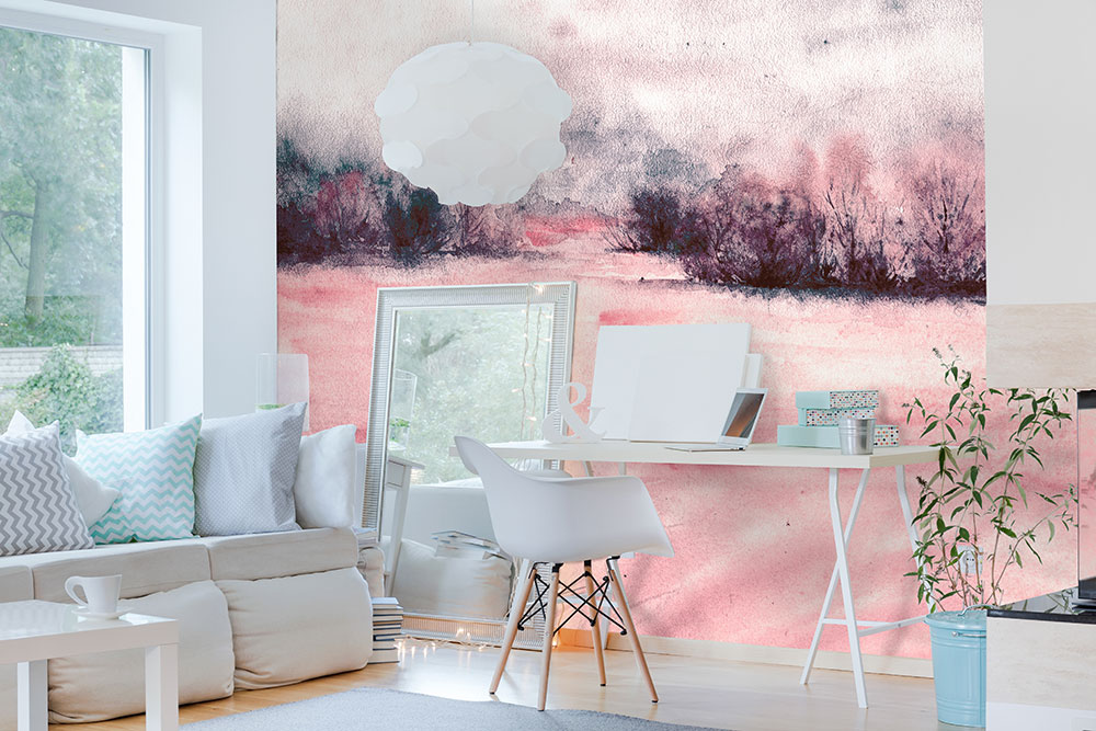 Fototapety na míru, Akvarel, příroda, louka, 1002, My Dream, Vavex