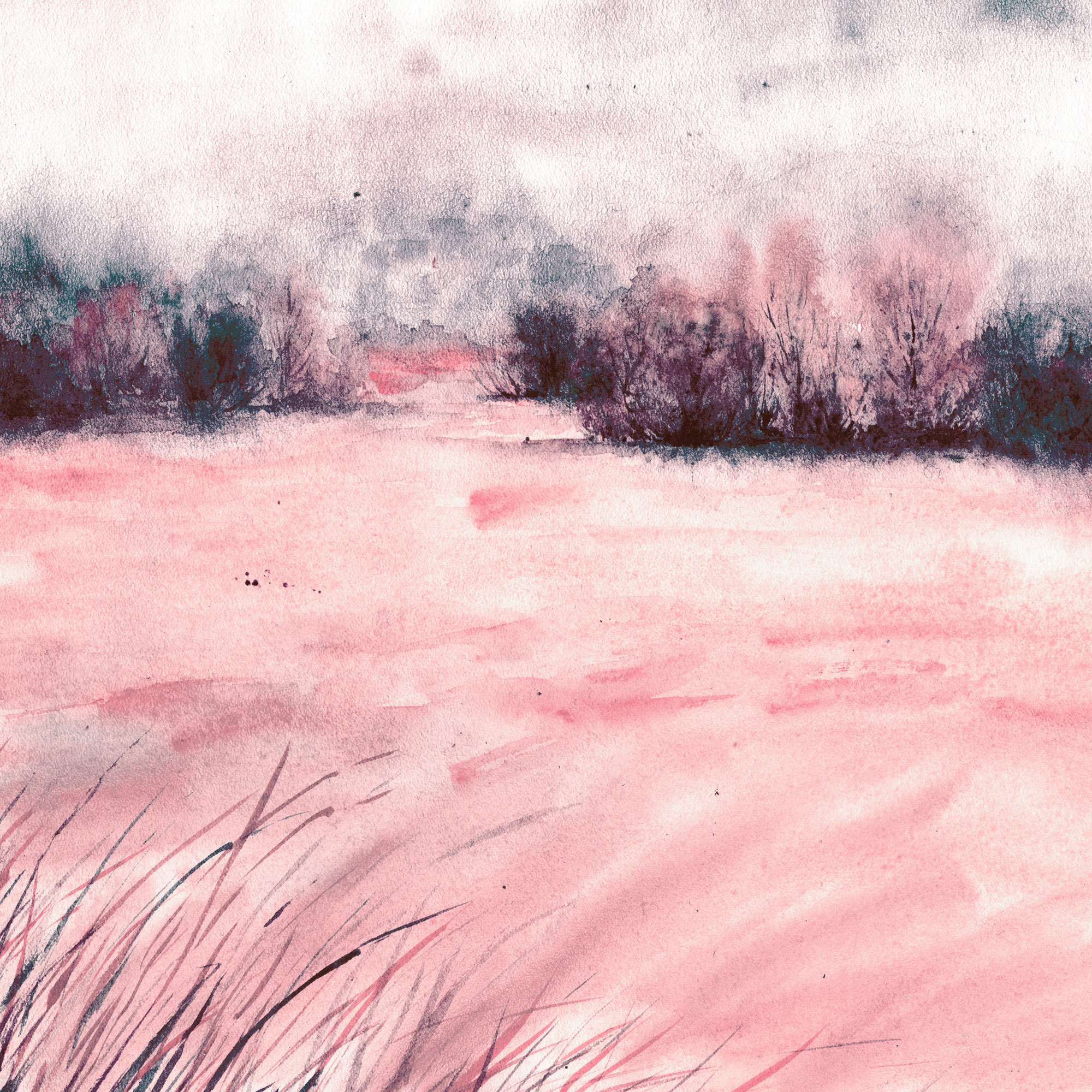 Fototapety na míru, Akvarel, příroda, louka, 1002, My Dream, Vavex