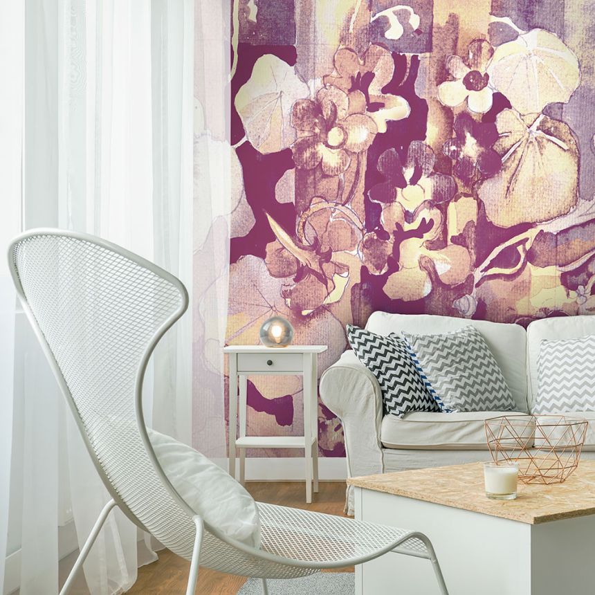 Fototapety na míru, Akvarel, květiny, 1006, My Dream, Vavex