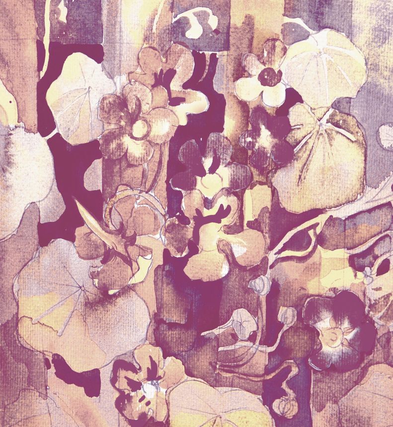 Fototapety na míru, Akvarel, květiny, 1006, My Dream, Vavex