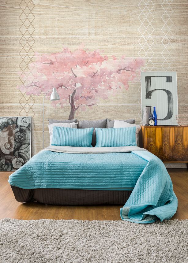 Fototapety na míru, Strom, dřevo, geometrický vzor, 5007, My Dream, Vavex