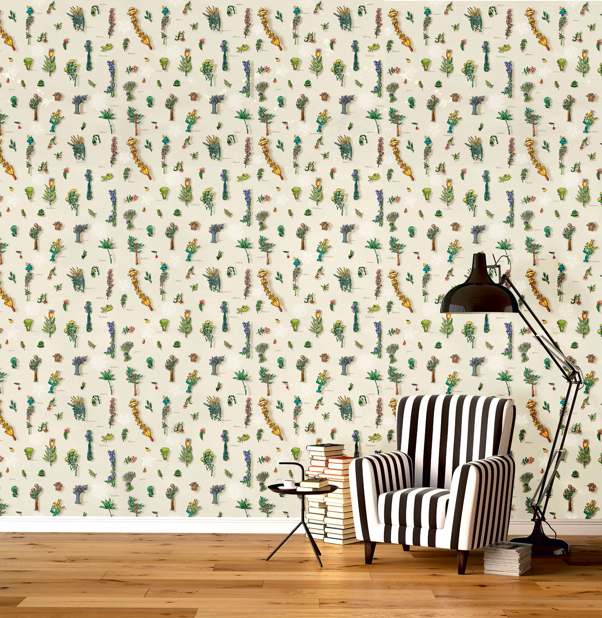 Fototapety na míru, Louka, květiny, listy, 6002, Imaginum, Vavex