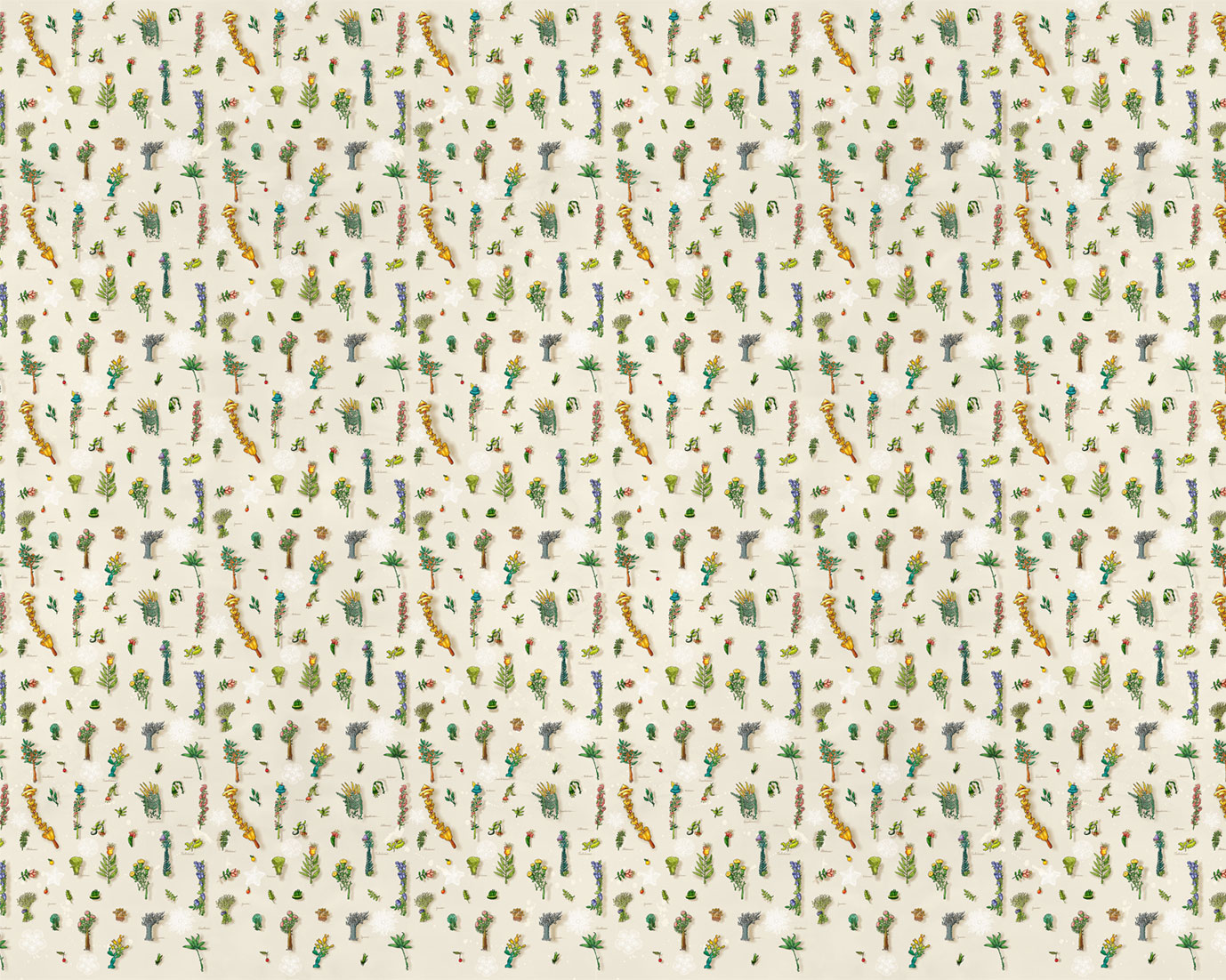 Fototapety na míru, Louka, květiny, listy, 6002, Imaginum, Vavex