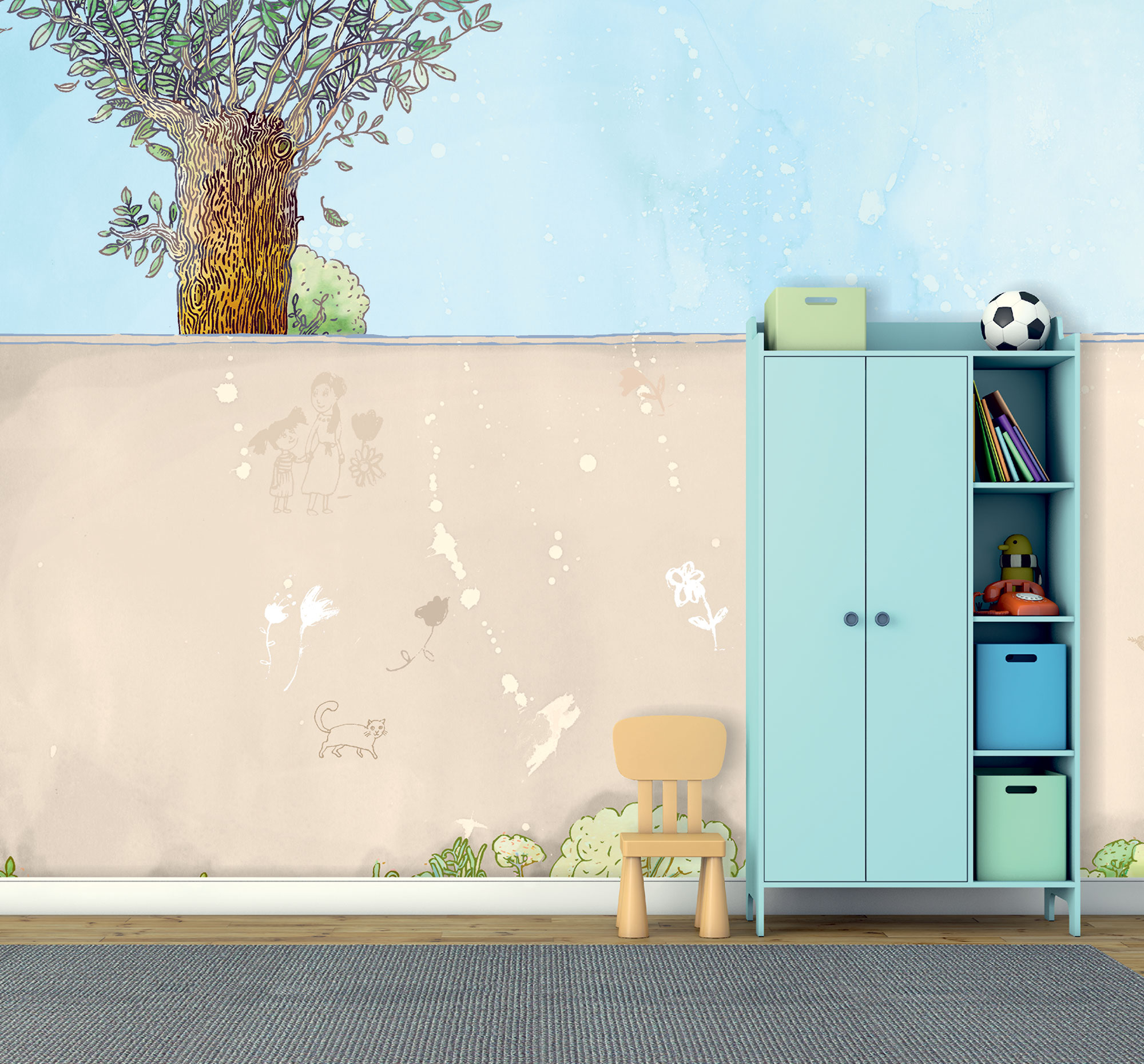 Fototapety na míru, Strom, stěna, 6008, Imaginum, Vavex