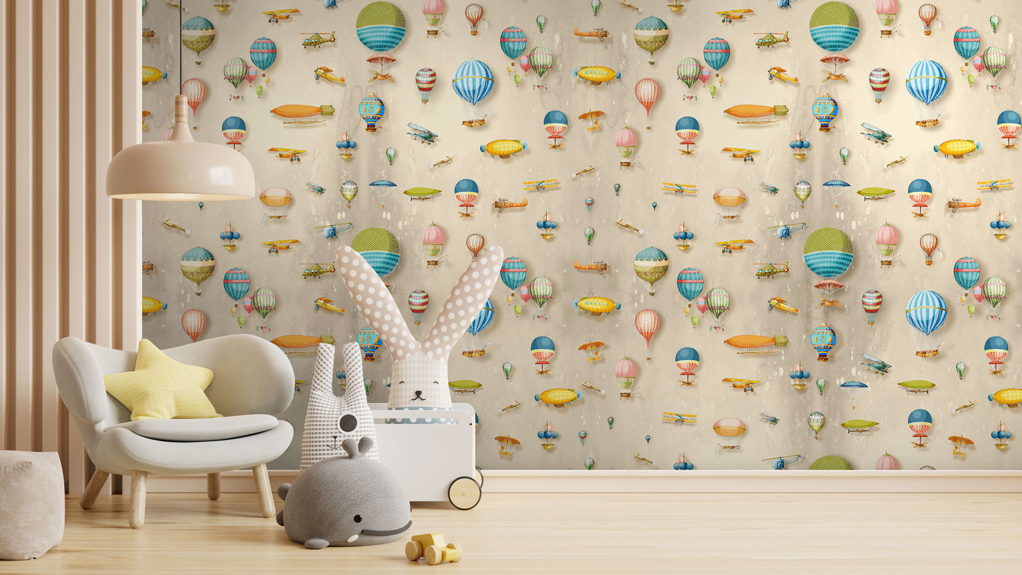 Fototapety na míru, Balony, vzducholodě, letadla, 6023, Imaginum, Vavex