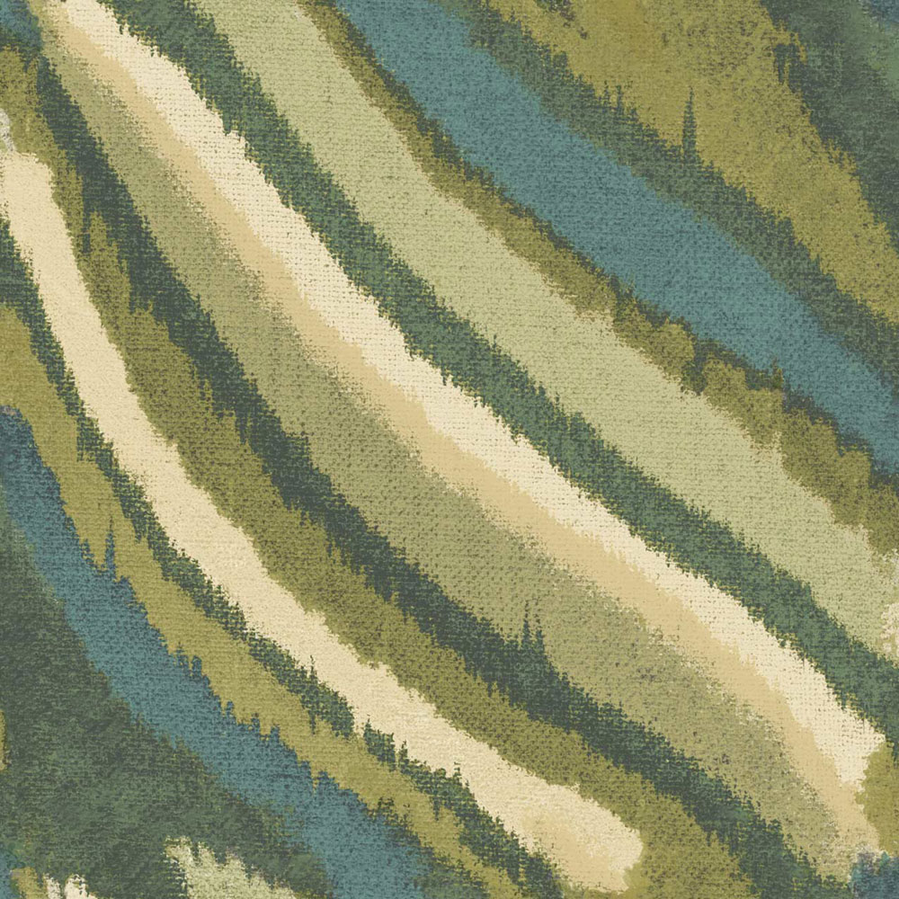 Vliesová tapeta na zeď, zelená, imitace látky, 2027, Rio, Parato by Cristiana Masi