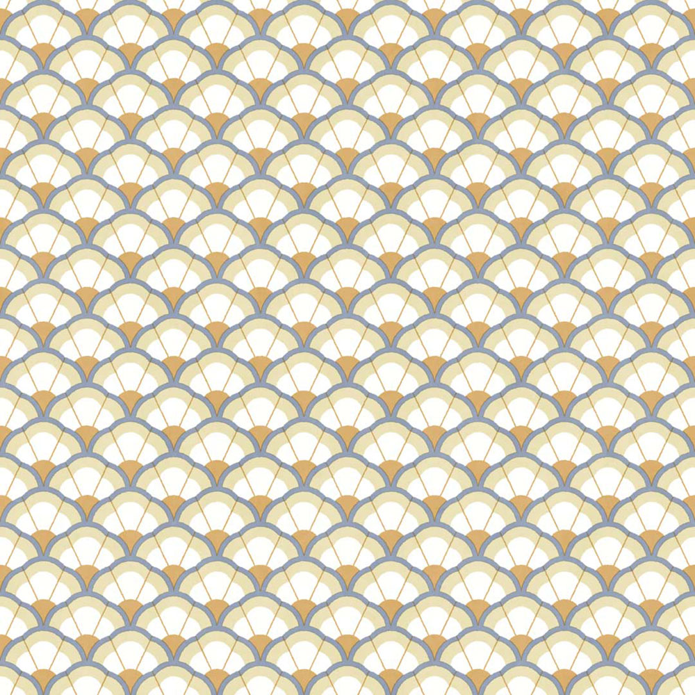 Vliesová tapeta na zeď, květiny, béžovo-modrá, 2042, Rio, Parato by Cristiana Masi