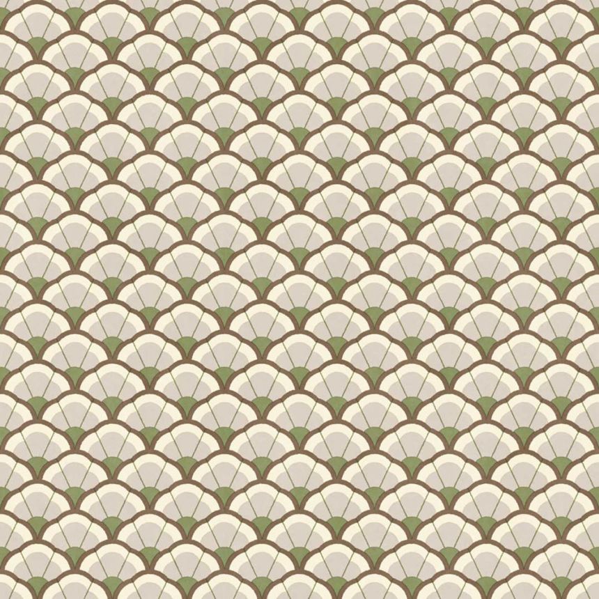 Vliesová tapeta na zeď, květiny, šedo-zelená, 2043, Rio, Parato by Cristiana Masi