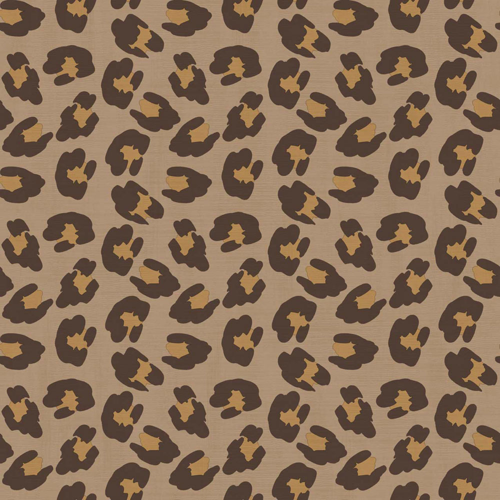 Vliesová tapeta na zeď, hnědá, vzor kůže leoparda, 2049, Rio, Parato by Cristiana Masi