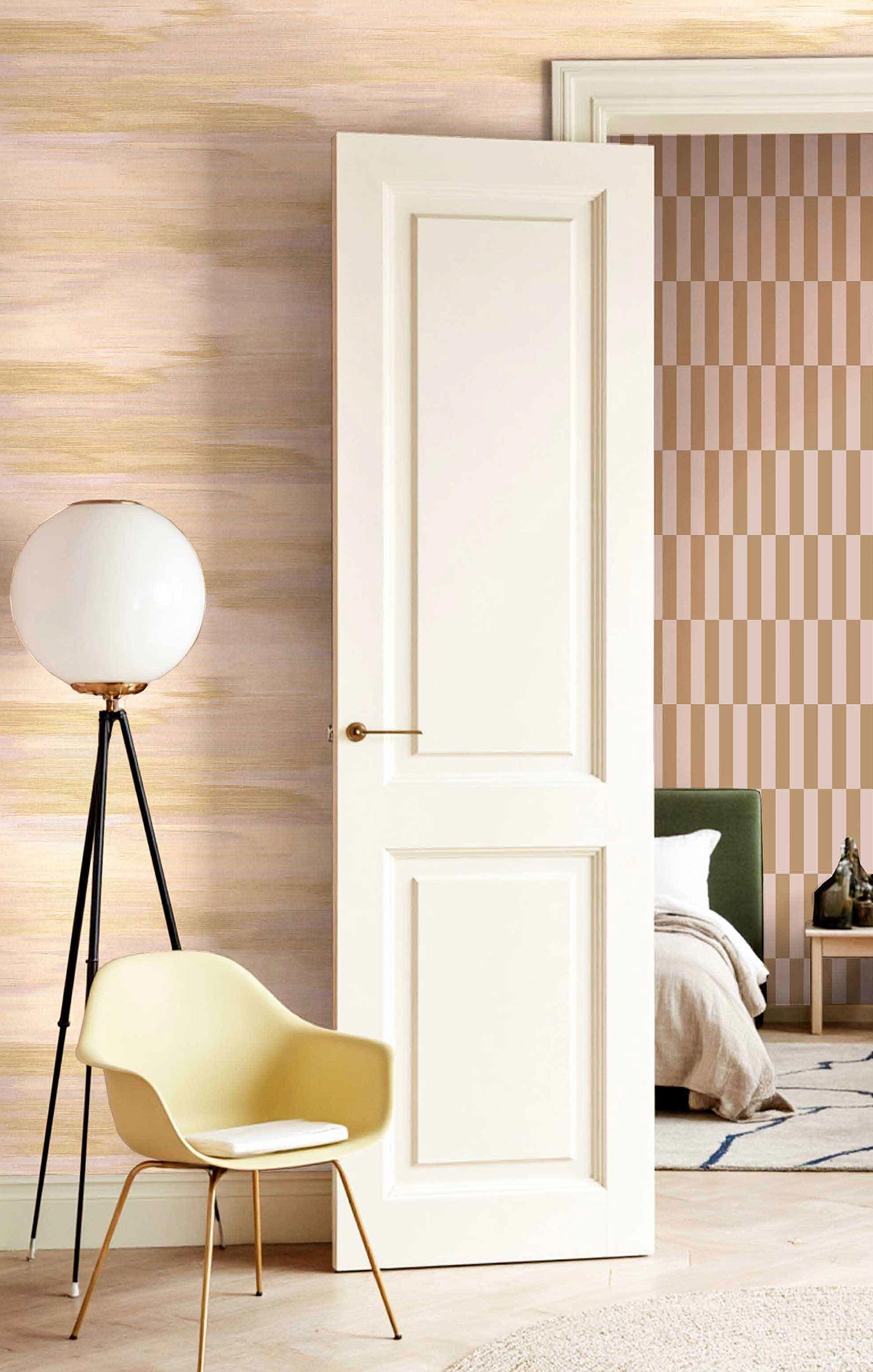 Vliesová tapeta na zeď, akvarelový vzor, šedo-hnědo-béžová, 2081, Rio, Parato by Cristiana Masi