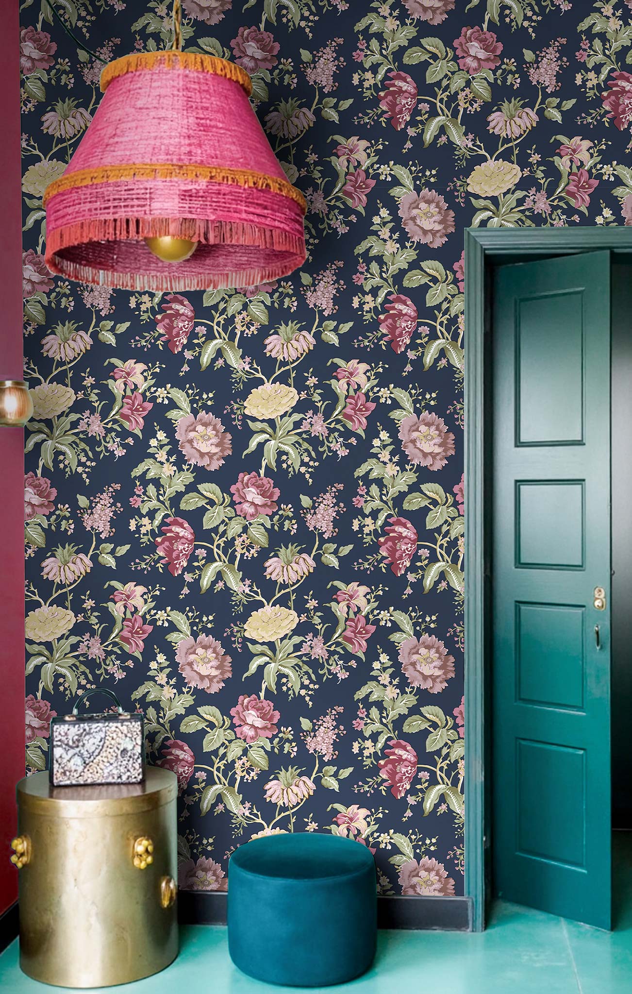 Vliesová tapeta na zeď, černá, květiny, 8308, Blooming Garden 2, Parato by Cristiana Masi