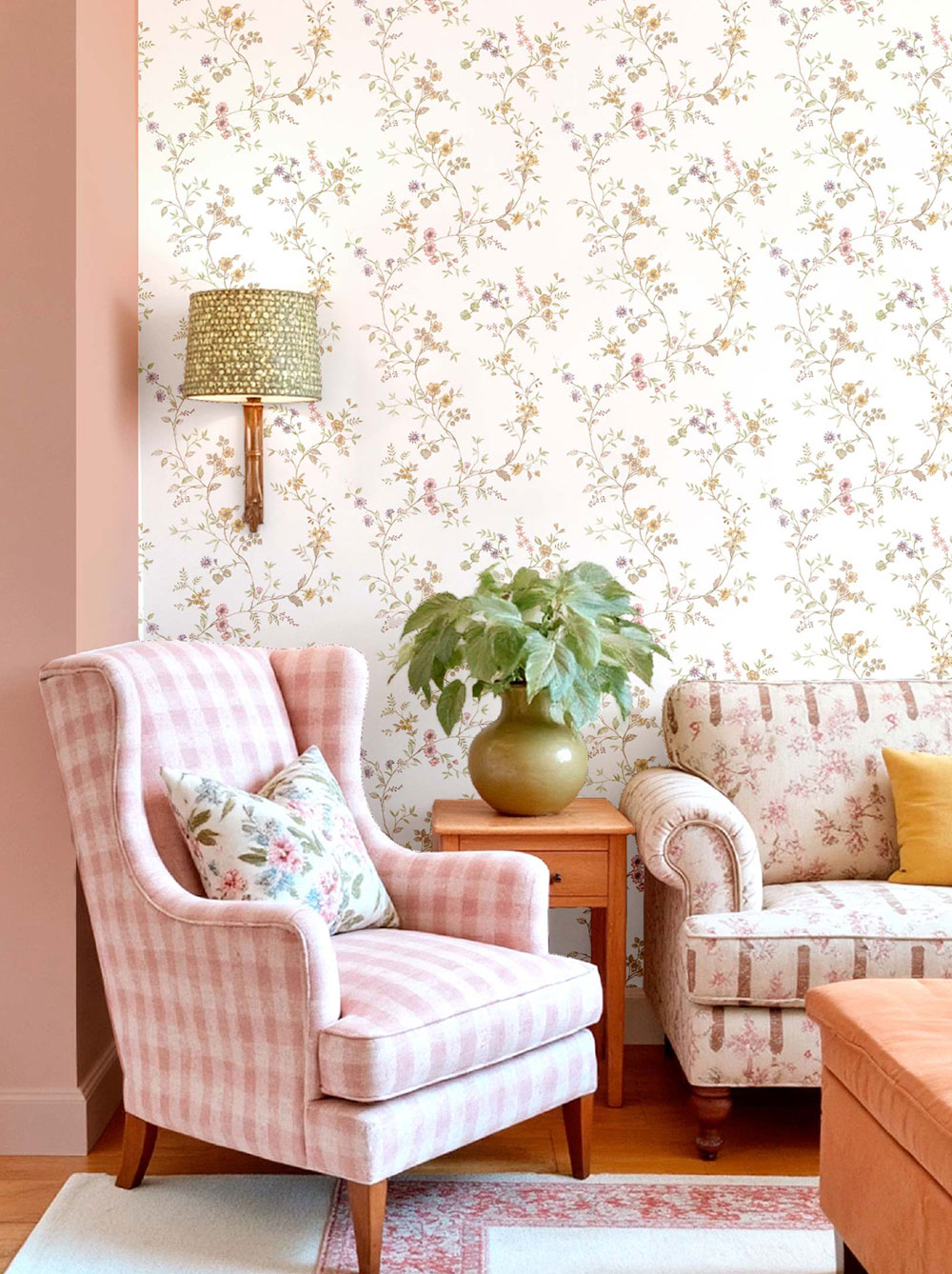 Vliesová tapeta na zeď, béžová, květiny, 8355, Blooming Garden 2, Parato by Cristiana Masi