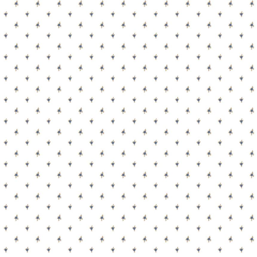 Vliesová tapeta na zeď, modro-hnědá, květiny, 8369, Blooming Garden 2, Parato by Cristiana Masi