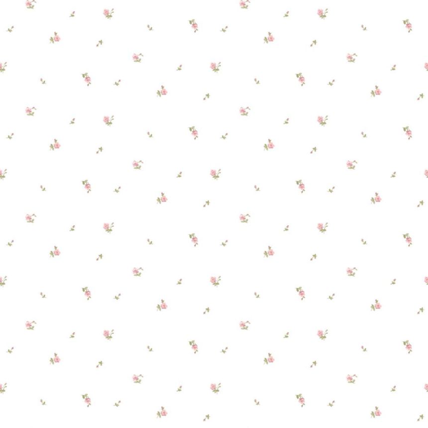 Vliesová tapeta na zeď, zeleno-růžová, květiny, 8374, Blooming Garden 2, Parato by Cristiana Masi