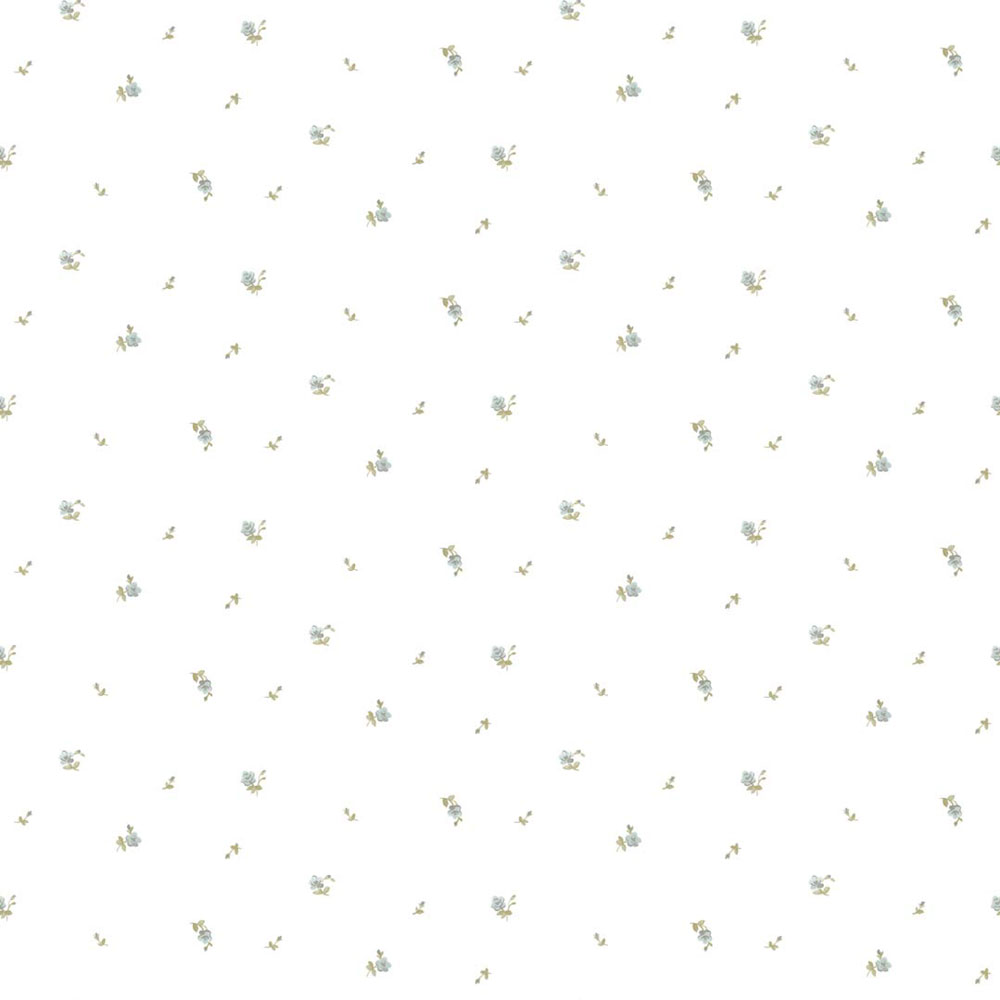 Vliesová tapeta na zeď, zeleno-modrá, květiny, 8375, Blooming Garden 2, Parato by Cristiana Masi