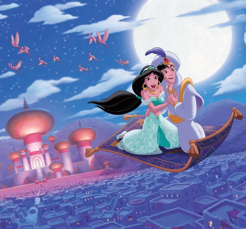 Dětská vliesová obrazová tapeta Disney, Alladin - Magic Carpet Ride, 111388, 300 x 280 cm, Kids@Home 6, Graham & Brown