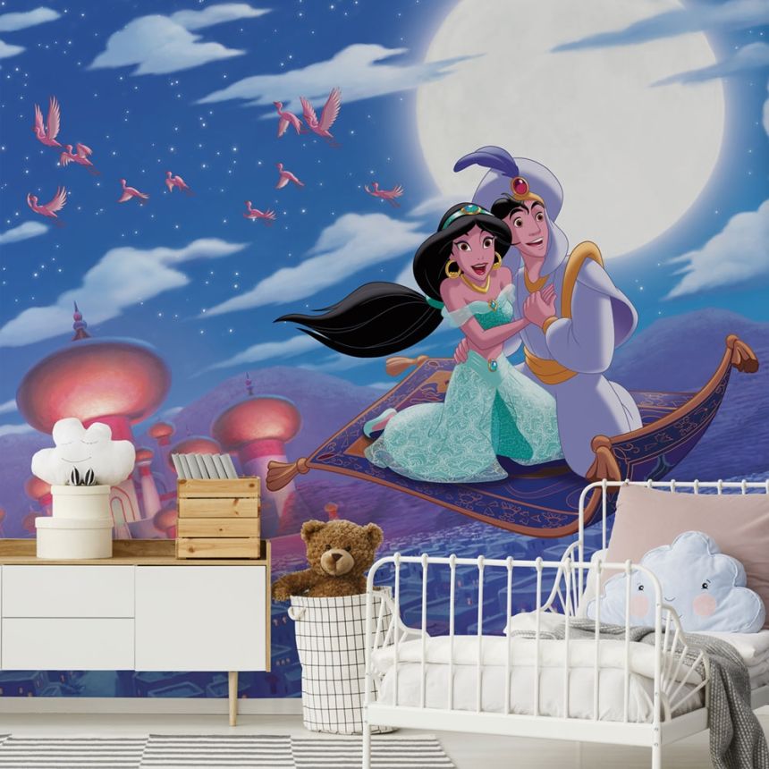 Dětská vliesová obrazová tapeta Disney, Alladin - Magic Carpet Ride, 111388, 300 x 280 cm, Kids@Home 6, Graham & Brown