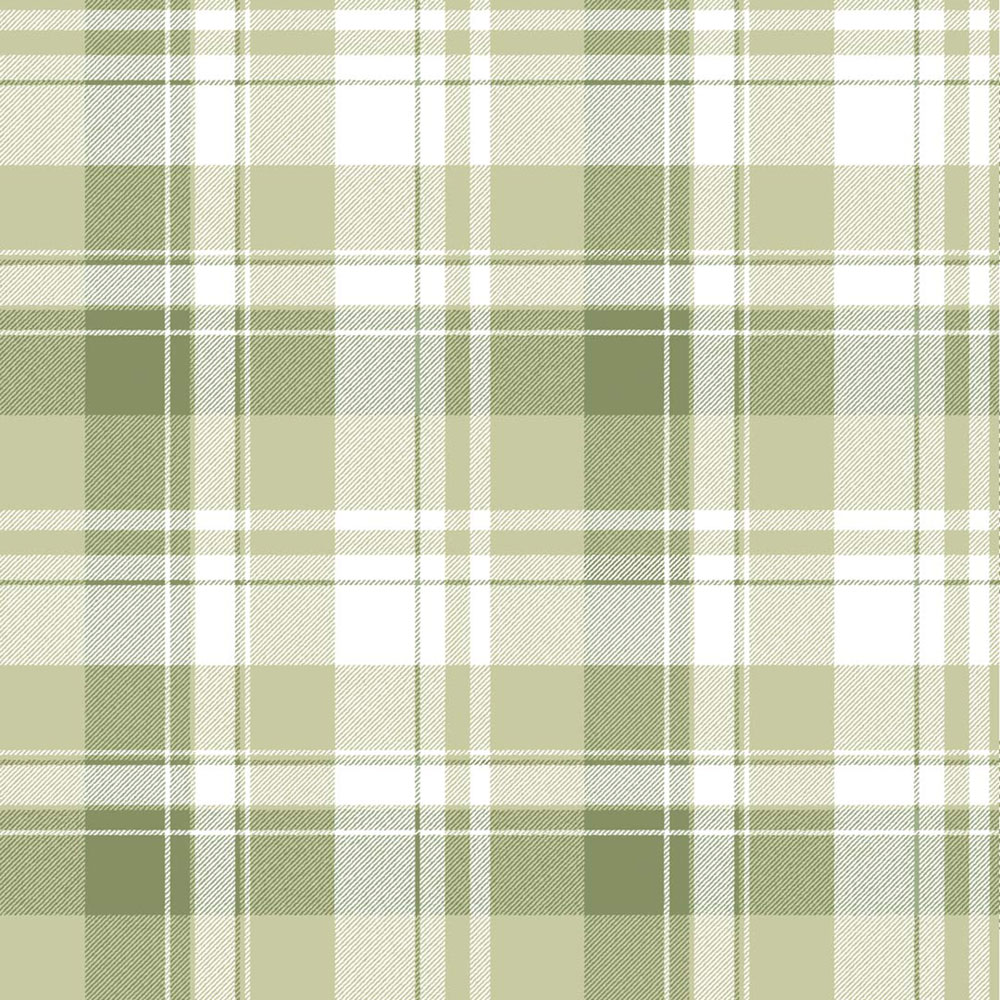 Vliesová tapeta na zeď, zelená, imitace tartanové látky, 8388, Blooming Garden 2, Parato by Cristiana Masi