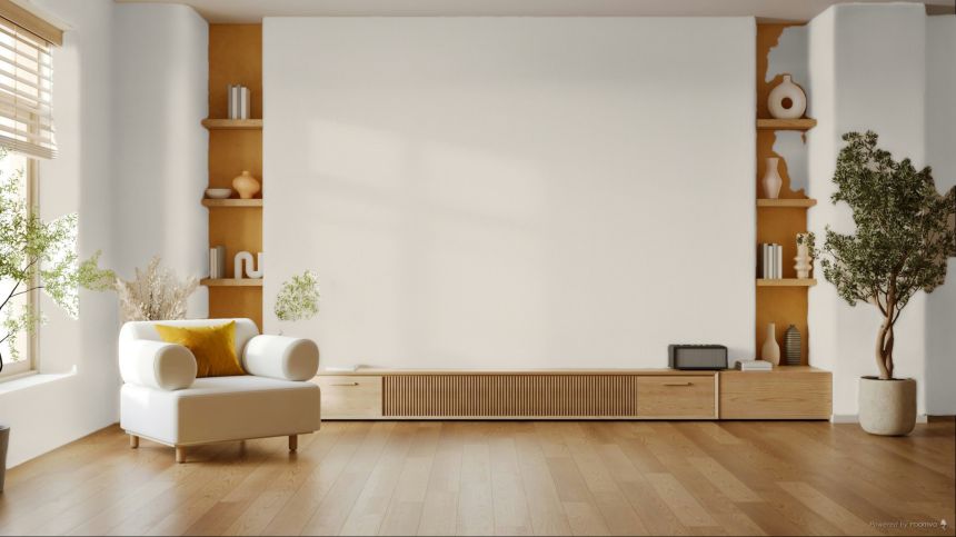 Vliesová tapeta na zeď, béžová, imitace látky, 8396, Blooming Garden 2, Parato by Cristiana Masi