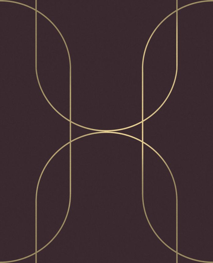 Grafická vliesová tapeta na zeď, fialová, 142062,  Allurium,  Graham Brown Premium