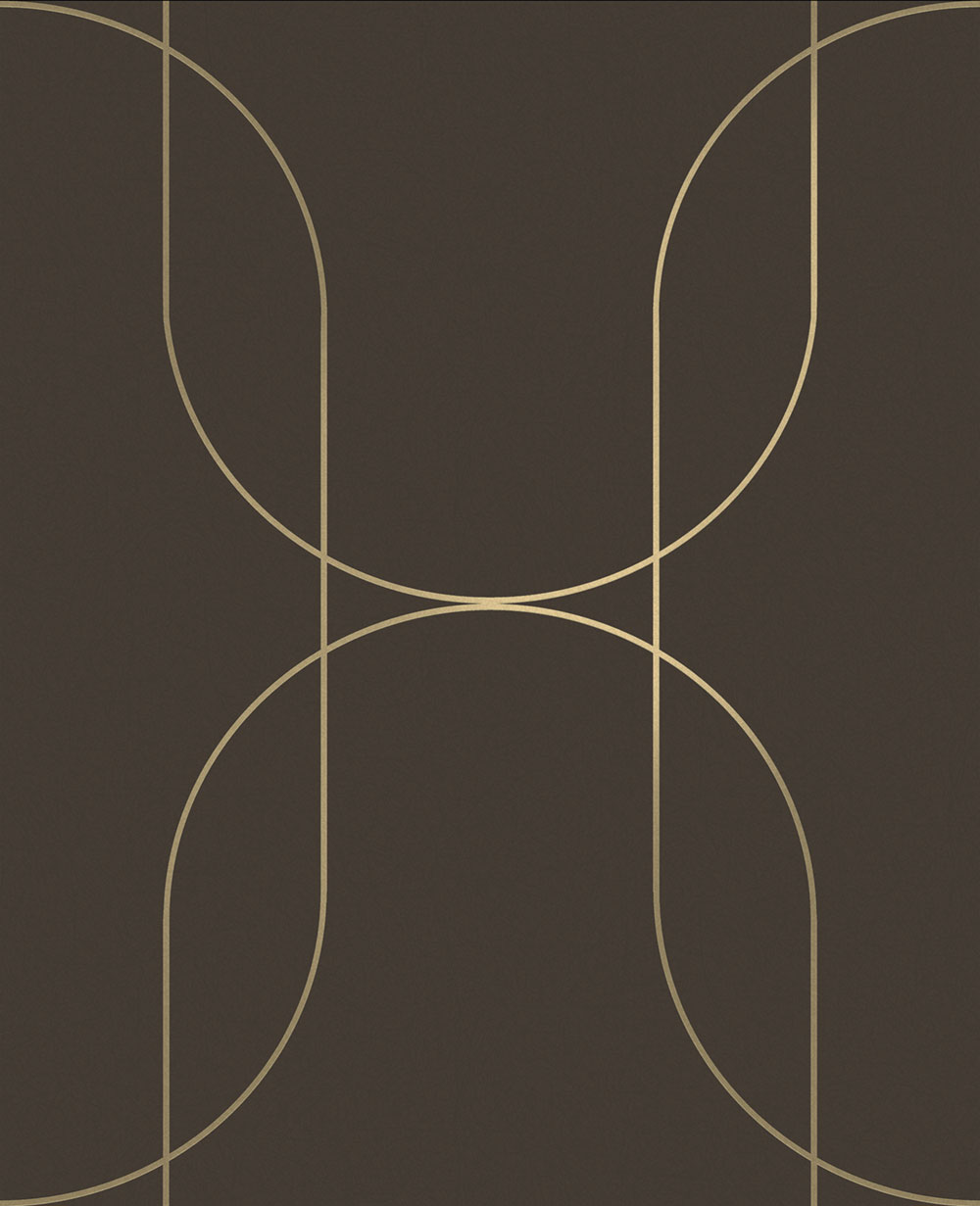 Grafická vliesová tapeta na zeď, hnědá, 142063,  Allurium,  Graham Brown Premium