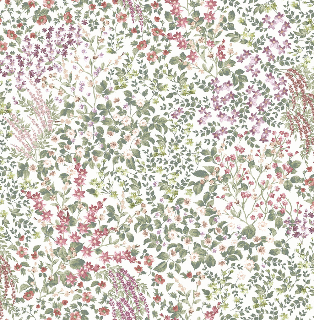 Vliesová tapeta na zeď, bílá, květiny, 142353, Allurium, Graham Brown Premium