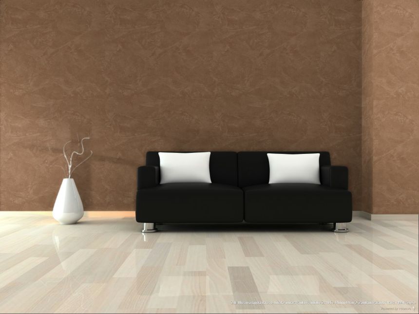 Vliesová tapeta na zeď, hnědá, imitace štukové omítky, Z81007, Philipp Plein 2, Zambaiti Parati