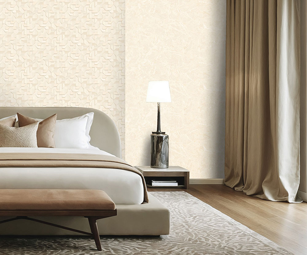 Vliesová 3D tapeta na zeď, zlatá, béžová, geometrický vzor, Z81012, Philipp Plein 2, Zambaiti Parati