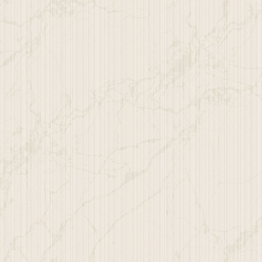 Vliesová tapeta na zeď, bílá, zlatá, pruhy, imitace mramoru, Z81020, Philipp Plein 2, Zambaiti Parati