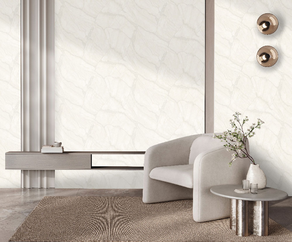 Vliesová tapeta na zeď, bílá, imitace mramoru, Z81042, Philipp Plein 2, Zambaiti Parati