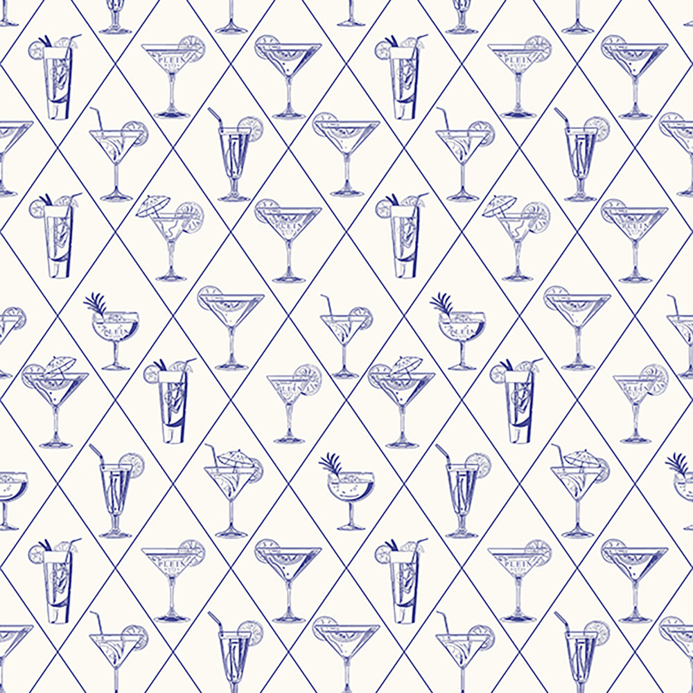 Vliesová obrazová tapeta na zeď, bílá, červená, drinky, Z81081, 3x1m, Philipp Plein 2, Zambaiti Parati