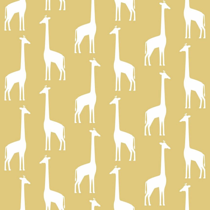 Dětská vliesová tapeta 139059, Žirafy, Let's play, Esta