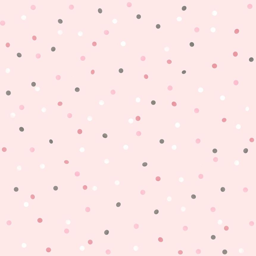 Dětská vliesová tapeta 139051, Puntíky, Let's play, Esta