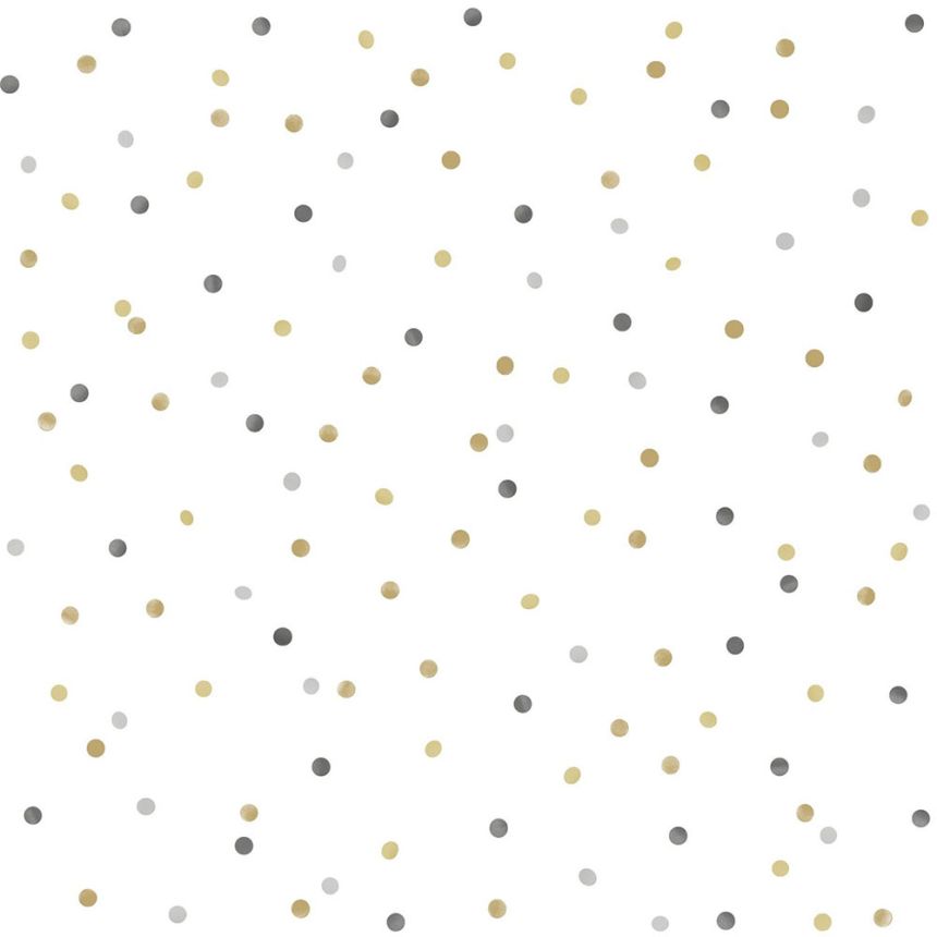 Dětská vliesová tapeta 139050, Puntíky, Let's play, Esta