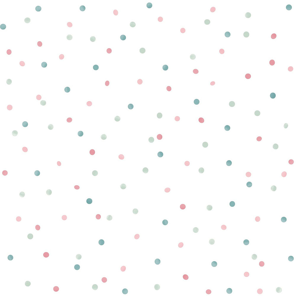 Dětská vliesová tapeta 139049, Puntíky, Let's play, Esta