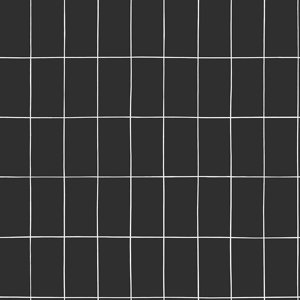 Černá geometrická vliesová tapeta na zeď, 139032, Scandi cool, Esta