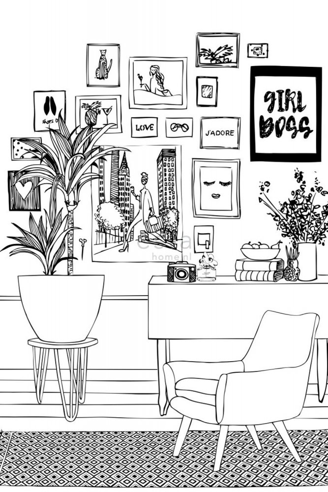 Vliesová obrazová tapeta 158813, 1,86 x 2,79 m, FAB, Esta