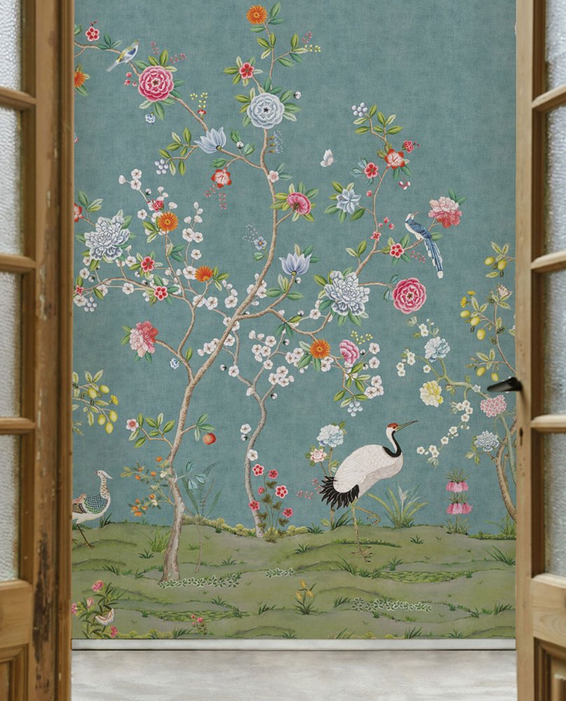 Vliesová květinová obrazová tapeta 309134, 279x280cm, Wallpower Favorites, Eijffinger